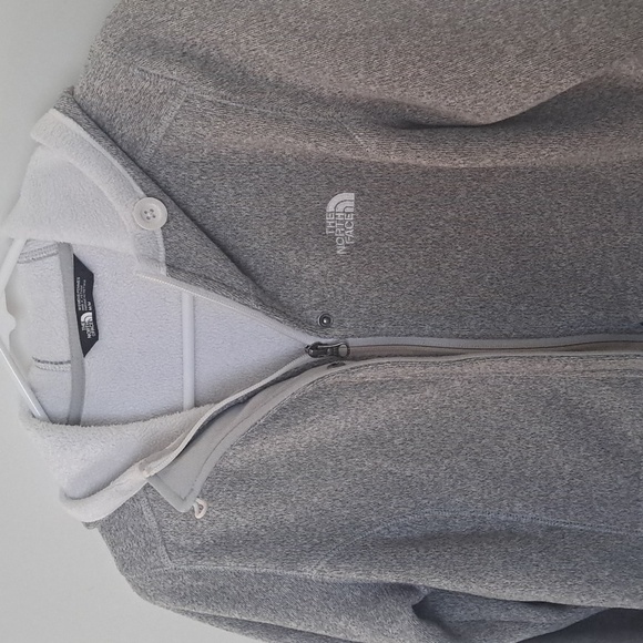 The North Face hooded jacket Women's Size M Gray - Picture 4 of 5